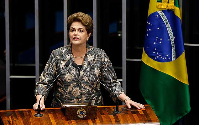 Dilma no senado